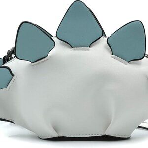 Dinosaur Shoulder Purse PU Leather Crossbody Bag for Women Girls Unique Design
